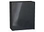 Шкаф верхний с 1-ой дверцей Фьюжн Anthracite Graphite 716*600*320