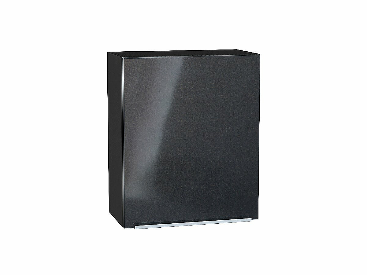 Шкаф верхний с 1-ой дверцей Фьюжн Anthracite Graphite 716*600*320