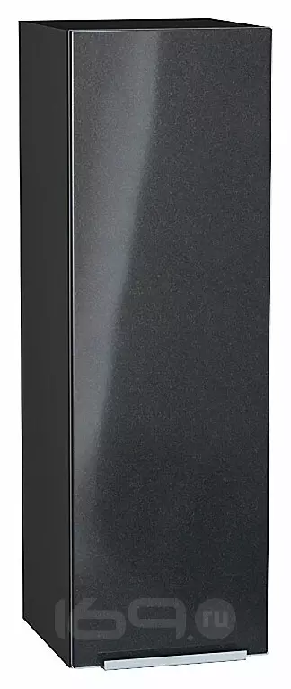 Шкаф верхний с 1-ой дверцей Фьюжн Anthracite Graphite 920*300*320