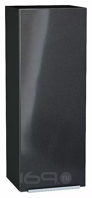 Шкаф верхний с 1-ой дверцей Фьюжн Anthracite Graphite 920*350*320