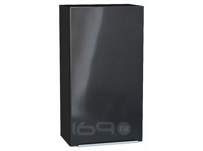 Шкаф верхний с 1-ой дверцей Фьюжн Anthracite Graphite 920*500*320