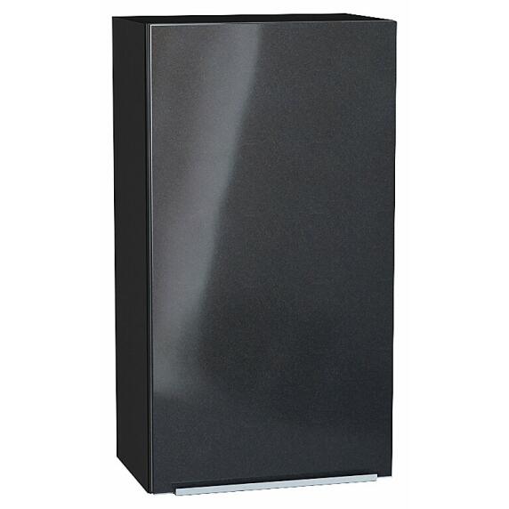 Шкаф верхний с 1-ой дверцей Фьюжн Anthracite Graphite 920*500*320