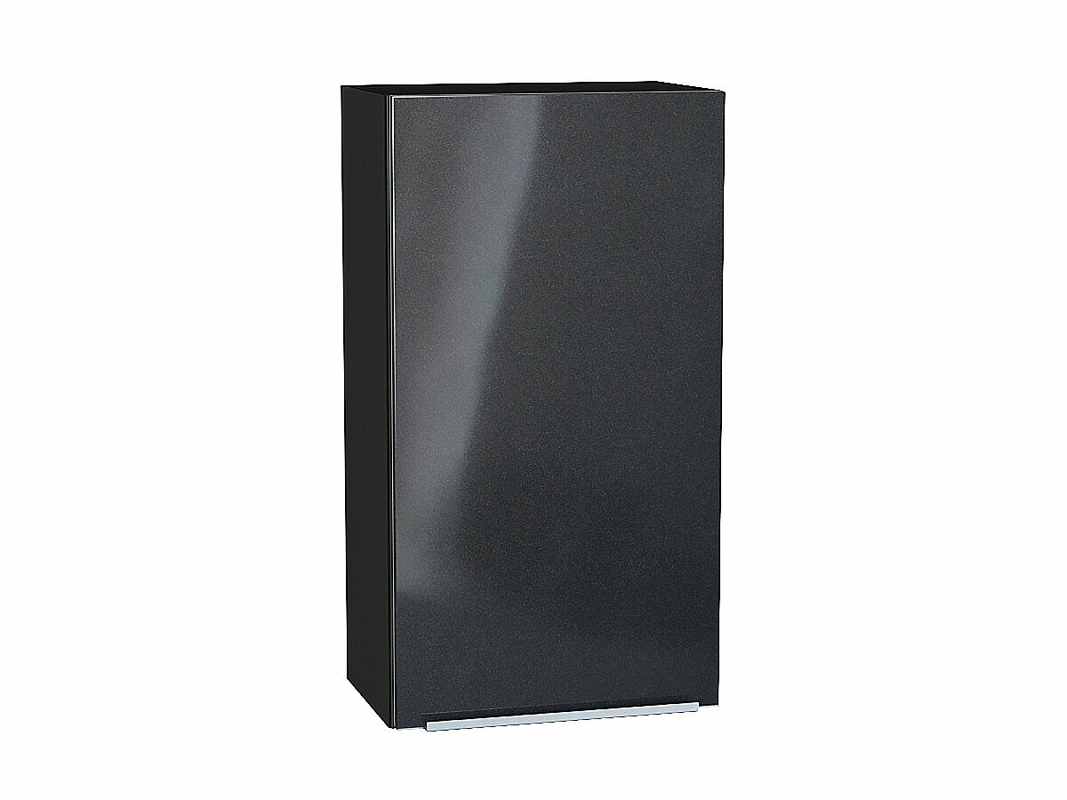 Шкаф верхний с 1-ой дверцей Фьюжн Anthracite Graphite 920*500*320