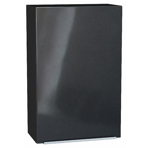 Шкаф верхний с 1-ой дверцей Фьюжн Anthracite Graphite 920*600*320