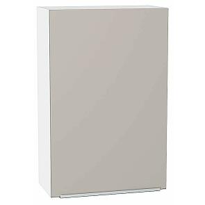 Шкаф верхний с 1-ой дверцей Фьюжн Clay Silk/Белый 920*600*320