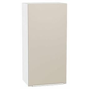 Шкаф верхний с 1-ой дверцей Фьюжн Cream Silk/Белый 920*450*320