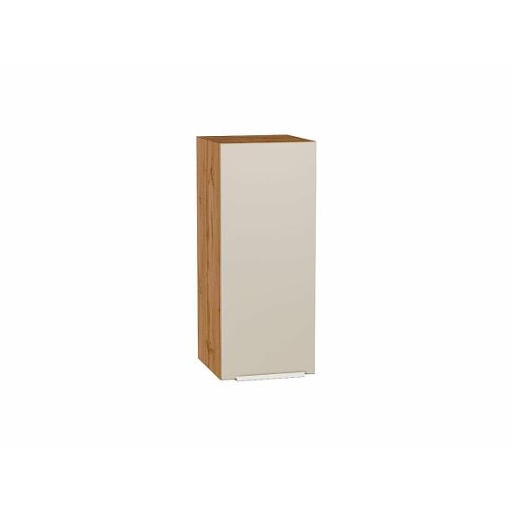 Шкаф верхний с 1-ой дверцей Фьюжн Cream Silk/Дуб Вотан 716*300*320