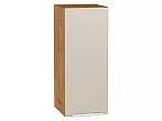 Шкаф верхний с 1-ой дверцей Фьюжн Cream Silk/Дуб Вотан 716*300*320