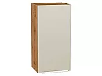 Шкаф верхний с 1-ой дверцей Фьюжн Cream Silk/Дуб Вотан 716*350*320