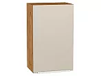 Шкаф верхний с 1-ой дверцей Фьюжн Cream Silk/Дуб Вотан 716*450*320