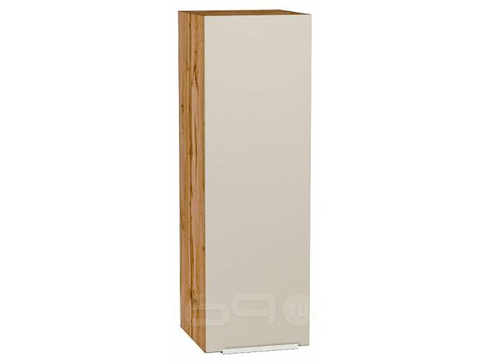 Шкаф верхний с 1-ой дверцей Фьюжн Cream Silk/Дуб Вотан 920*300*320