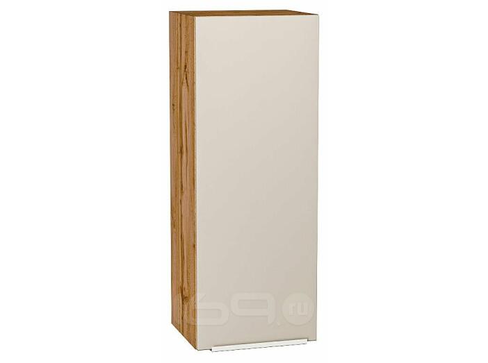 Шкаф верхний с 1-ой дверцей Фьюжн Cream Silk/Дуб Вотан 920*350*320