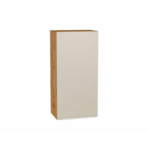 Шкаф верхний с 1-ой дверцей Фьюжн Cream Silk/Дуб Вотан 920*450*320