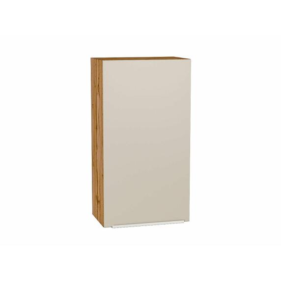 Шкаф верхний с 1-ой дверцей Фьюжн Cream Silk/Дуб Вотан 920*500*320