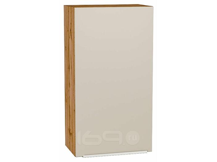 Шкаф верхний с 1-ой дверцей Фьюжн Cream Silk/Дуб Вотан 920*500*320