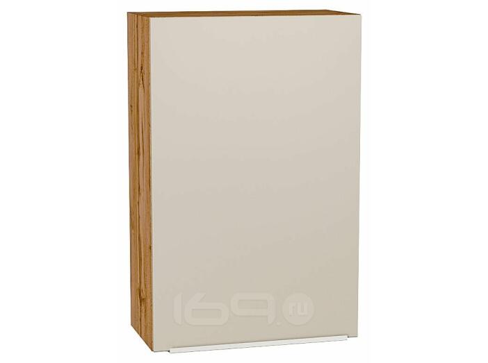 Шкаф верхний с 1-ой дверцей Фьюжн Cream Silk/Дуб Вотан 920*600*320