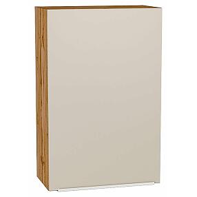 Шкаф верхний с 1-ой дверцей Фьюжн Cream Silk/Дуб Вотан 920*600*320