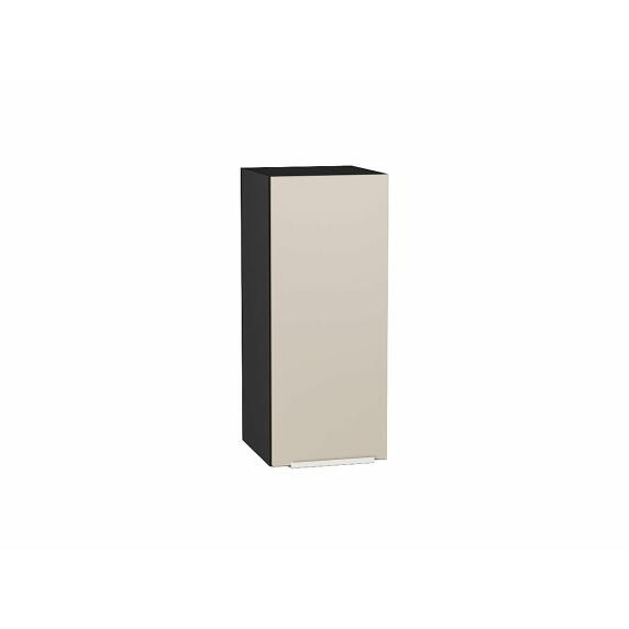 Шкаф верхний с 1-ой дверцей Фьюжн Cream Silk/Graphite 716*300*320