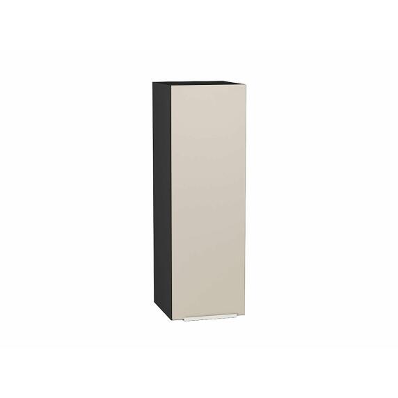 Шкаф верхний с 1-ой дверцей Фьюжн Cream Silk/Graphite 920*300*320