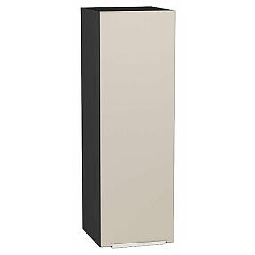Шкаф верхний с 1-ой дверцей Фьюжн Cream Silk/Graphite 920*300*320