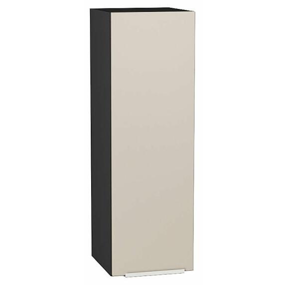 Шкаф верхний с 1-ой дверцей Фьюжн Cream Silk/Graphite 920*300*320