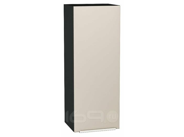 Шкаф верхний с 1-ой дверцей Фьюжн Cream Silk/Graphite 920*350*320
