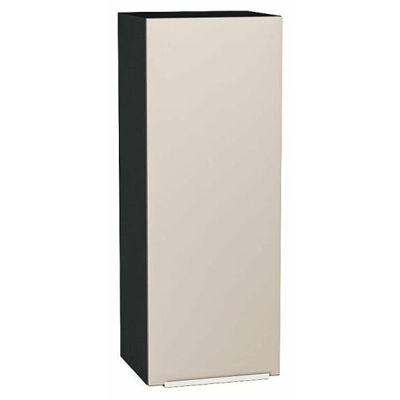 Шкаф верхний с 1-ой дверцей Фьюжн Cream Silk/Graphite 920*350*320