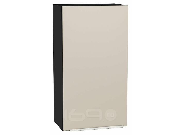Шкаф верхний с 1-ой дверцей Фьюжн Cream Silk/Graphite 920*500*320