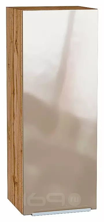 Шкаф верхний с 1-ой дверцей Фьюжн Gallant Дуб Вотан 920*350*320