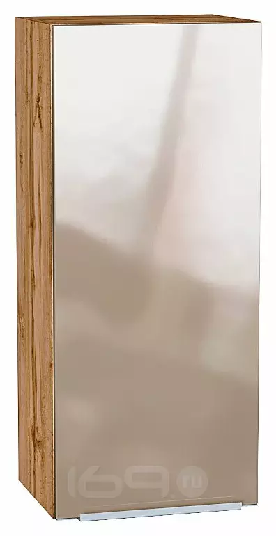 Шкаф верхний с 1-ой дверцей Фьюжн Gallant Дуб Вотан 920*400*320