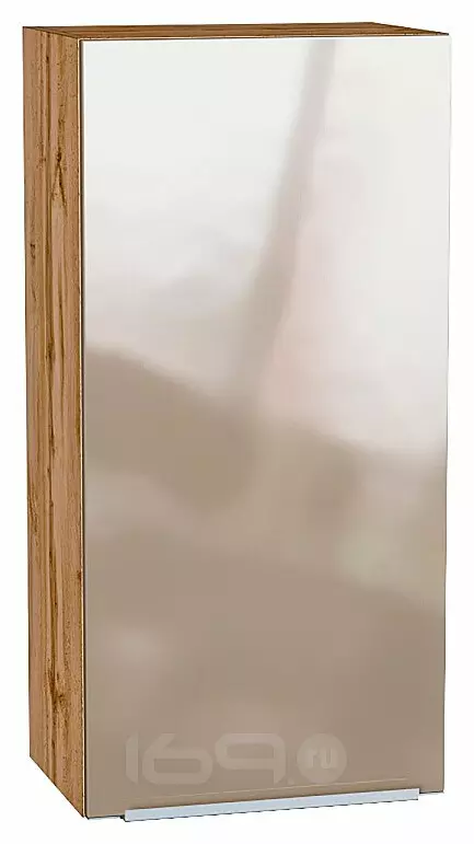 Шкаф верхний с 1-ой дверцей Фьюжн Gallant Дуб Вотан 920*450*320