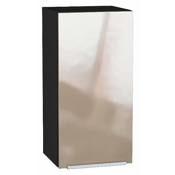 Шкаф верхний с 1-ой дверцей Фьюжн Gallant Graphite 716*350*320