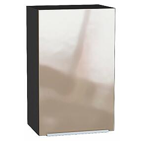 Шкаф верхний с 1-ой дверцей Фьюжн Gallant Graphite 716*450*320