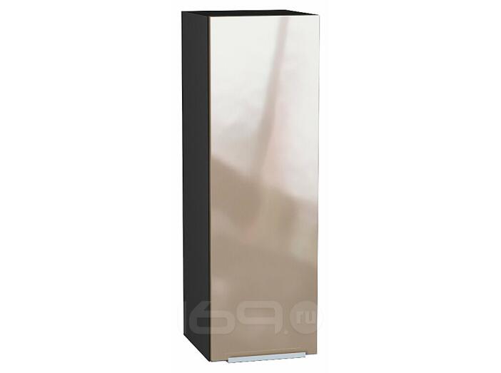 Шкаф верхний с 1-ой дверцей Фьюжн Gallant Graphite 920*300*320