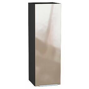 Шкаф верхний с 1-ой дверцей Фьюжн Gallant Graphite 920*300*320