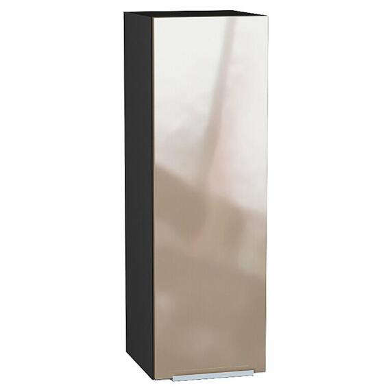 Шкаф верхний с 1-ой дверцей Фьюжн Gallant Graphite 920*300*320