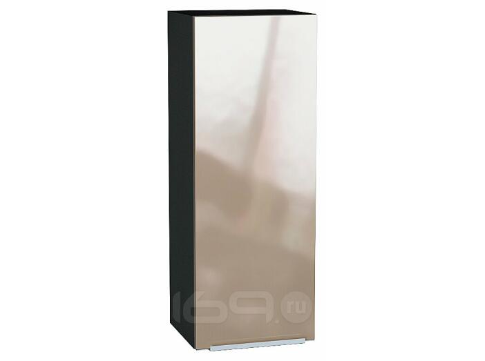 Шкаф верхний с 1-ой дверцей Фьюжн Gallant Graphite 920*350*320