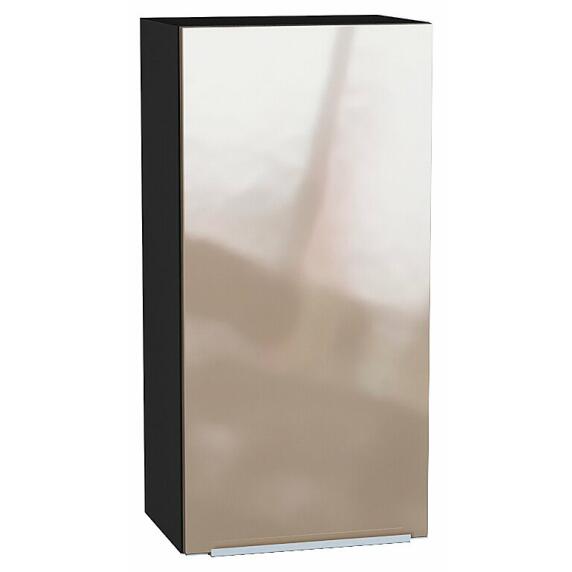 Шкаф верхний с 1-ой дверцей Фьюжн Gallant Graphite 920*450*320
