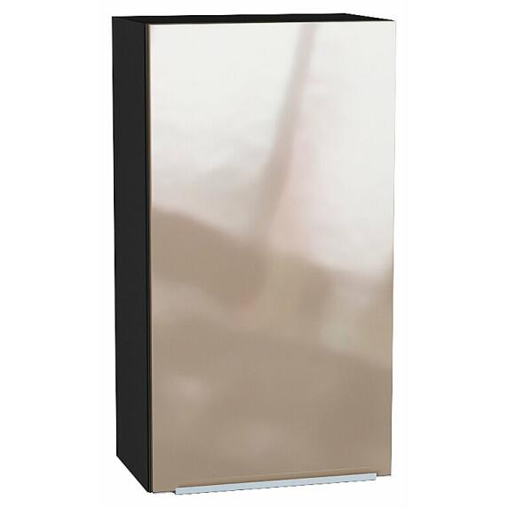 Шкаф верхний с 1-ой дверцей Фьюжн Gallant Graphite 920*500*320