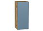 Шкаф верхний с 1-ой дверцей Фьюжн Silky Blue Дуб Вотан 716*300*320
