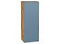 Шкаф верхний с 1-ой дверцей Фьюжн Silky Blue Дуб Вотан 920*350*320