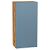 Шкаф верхний с 1-ой дверцей Фьюжн Silky Blue Дуб Вотан 920*450*320