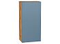 Шкаф верхний с 1-ой дверцей Фьюжн Silky Blue Дуб Вотан 920*450*320