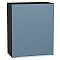 Шкаф верхний с 1-ой дверцей Фьюжн Silky Blue Graphite 716*600*320 Шкаф верхний с 1-ой дверцей Фьюжн Silky Blue Graphite 716*600*320