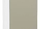 Шкаф верхний с 1-ой дверцей Фьюжн Silky Grey Белый 920*300*320