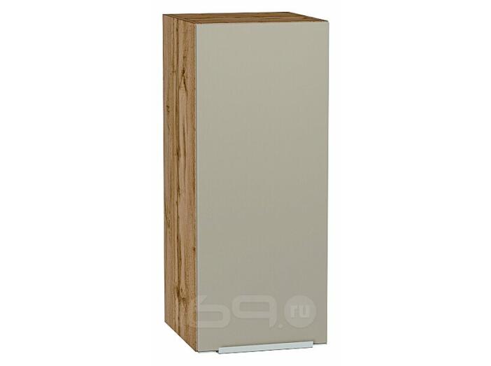 Шкаф верхний с 1-ой дверцей Фьюжн Silky Grey Дуб Вотан 716*300*320