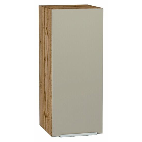 Шкаф верхний с 1-ой дверцей Фьюжн Silky Grey Дуб Вотан 716*300*320
