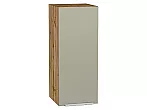 Шкаф верхний с 1-ой дверцей Фьюжн Silky Grey Дуб Вотан 716*300*320