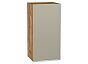 Шкаф верхний с 1-ой дверцей Фьюжн Silky Grey Дуб Вотан 716*350*320