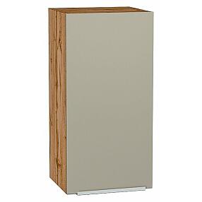 Шкаф верхний с 1-ой дверцей Фьюжн Silky Grey Дуб Вотан 716*350*320